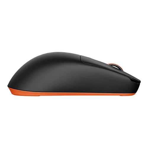 Royal Kludge M30 bezvadu spēļu pele (melna / oranža) attēls 4