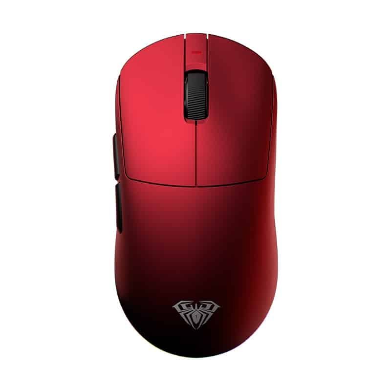 AULA V9 Ultra belaidė žaidimų pelė (raudona)