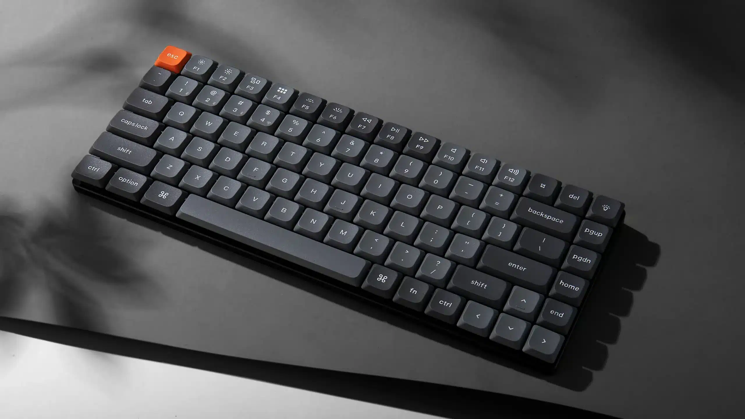 Keychron K3 Max madala profiiliga klaviatuur (must) foto 4