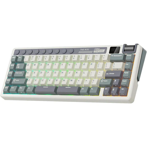 Royal Kludge M70 klaviatūra (Cyan) attēls 4
