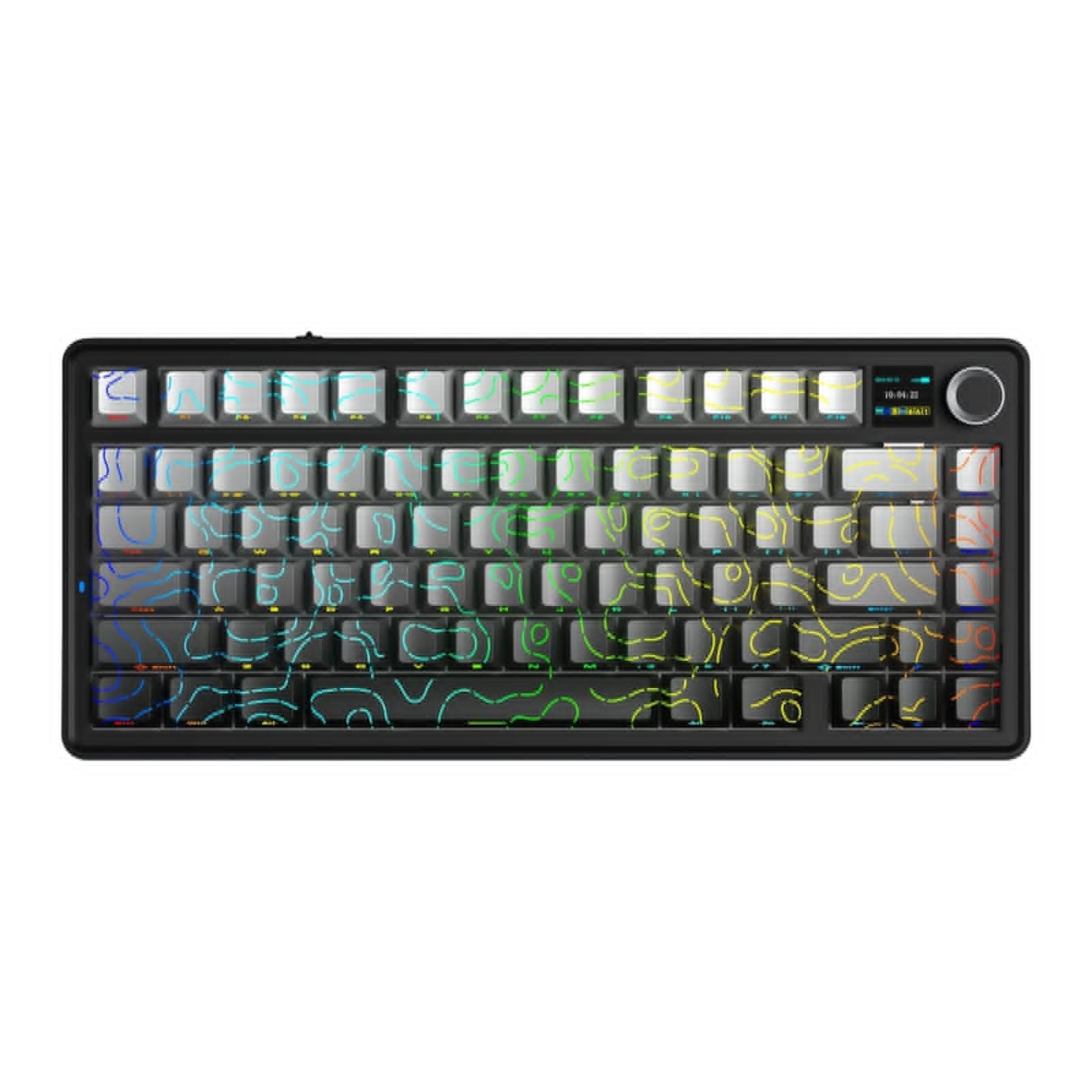 AULA F75 MAX klaviatuur (Gradient Black Contour)