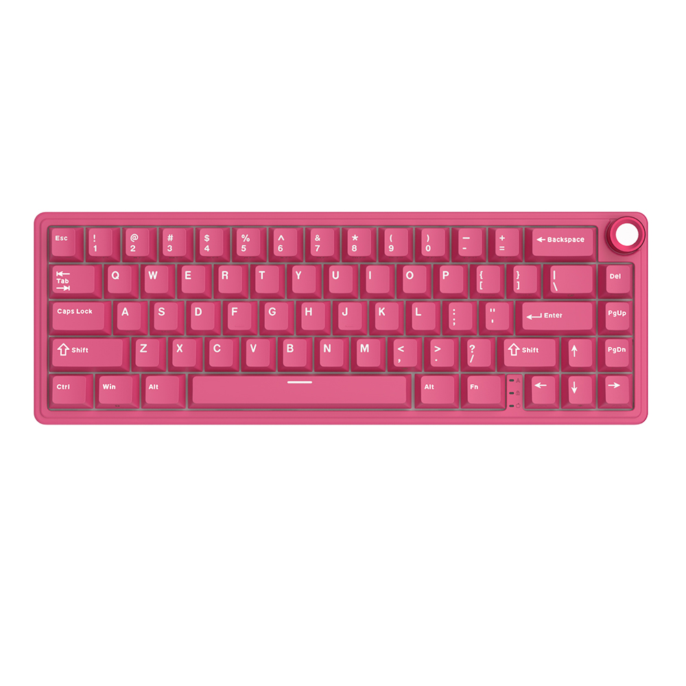 Royal Kludge R65 klaviatūra (Berry Red) attēls 4