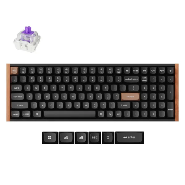 Keychron K4H-CB (Carbon Black) – magnetiliste Hall Effect lülititega klaviatuur — foto 1