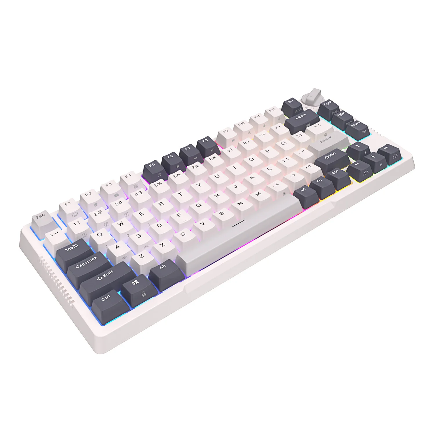 Royal Kludge RK H81 (White Night) mehāniskā tastatūra attēls 4