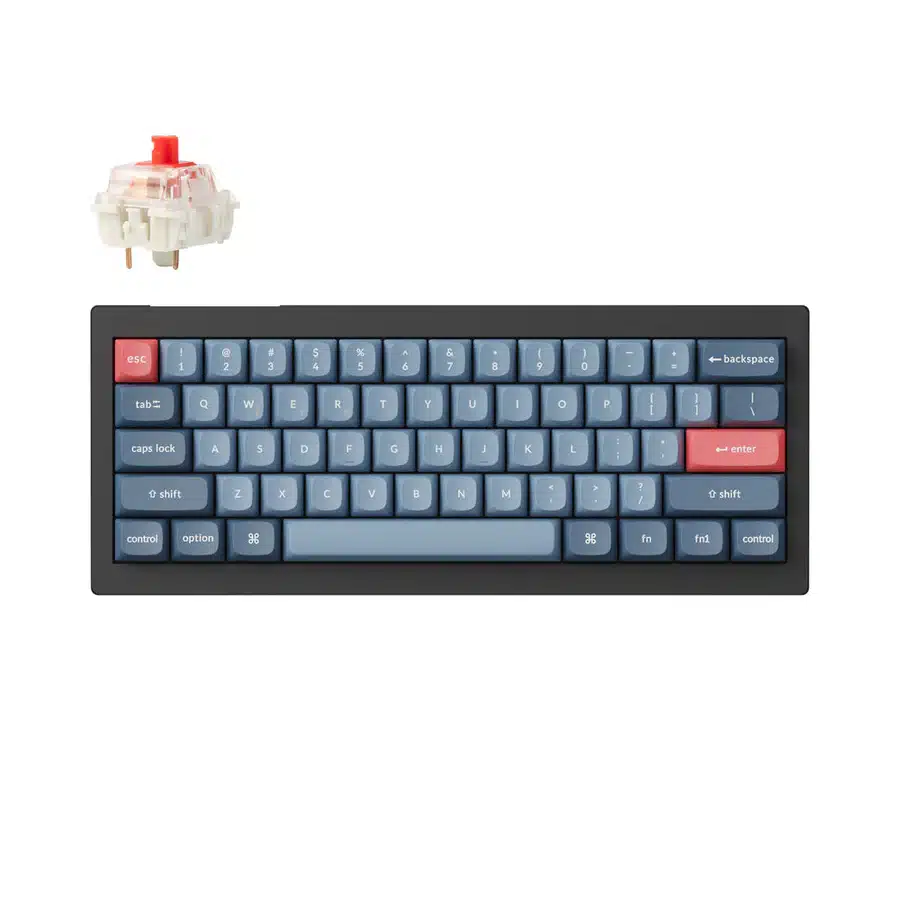 Keychron V4 Max QMK klaviatuur (Carbon Black) — foto 1