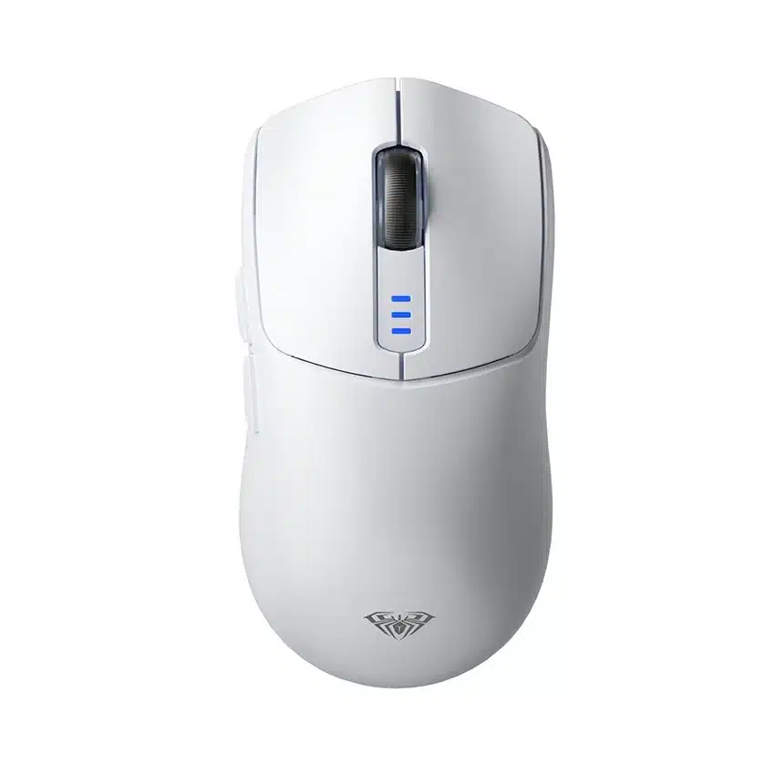 AULA SC580X belaidė žaidimų pelė (balta)