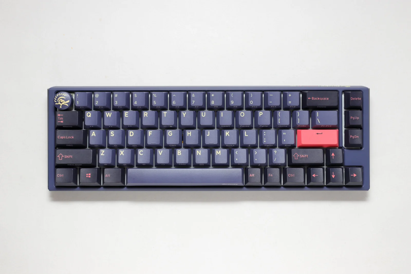 Ducky One 3 65% Cosmic Blue mehāniskā tastatūra attēls 2
