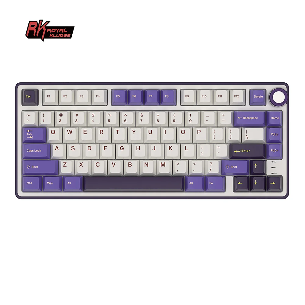 Royal Kludge R75 mehāniskā tastatūra – Blackberry attēls 4