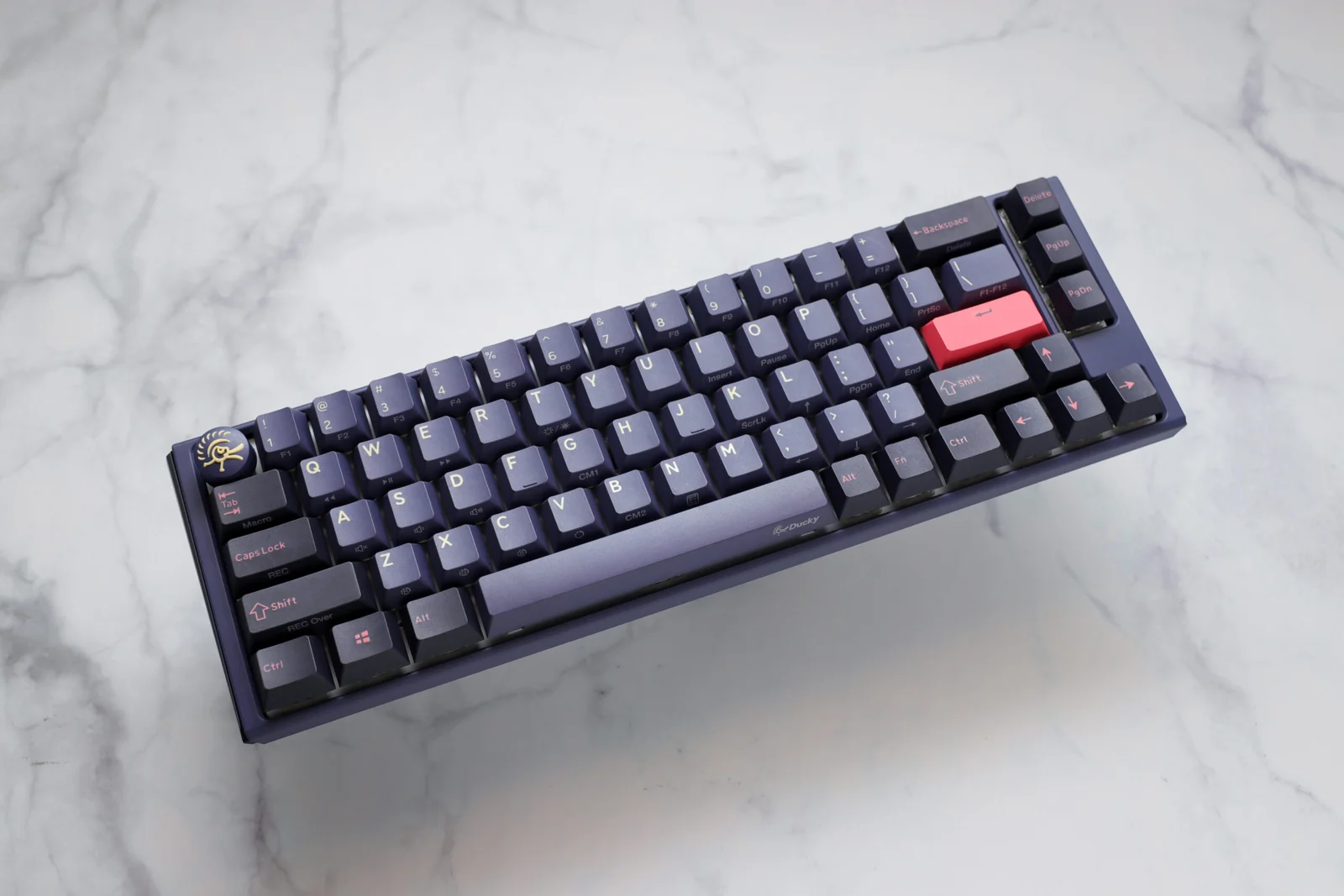 Ducky One 3 65% Cosmic Blue mehāniskā tastatūra attēls 5
