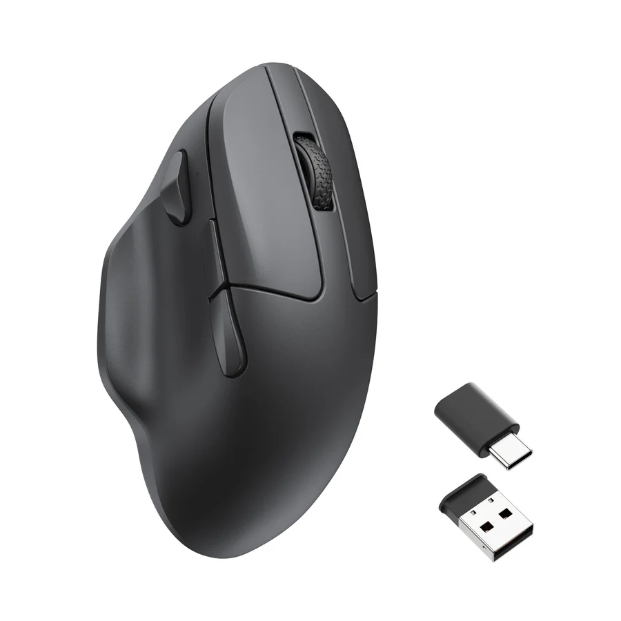 Keychron M7 bezvadu spēļu pele (melna) attēls 2