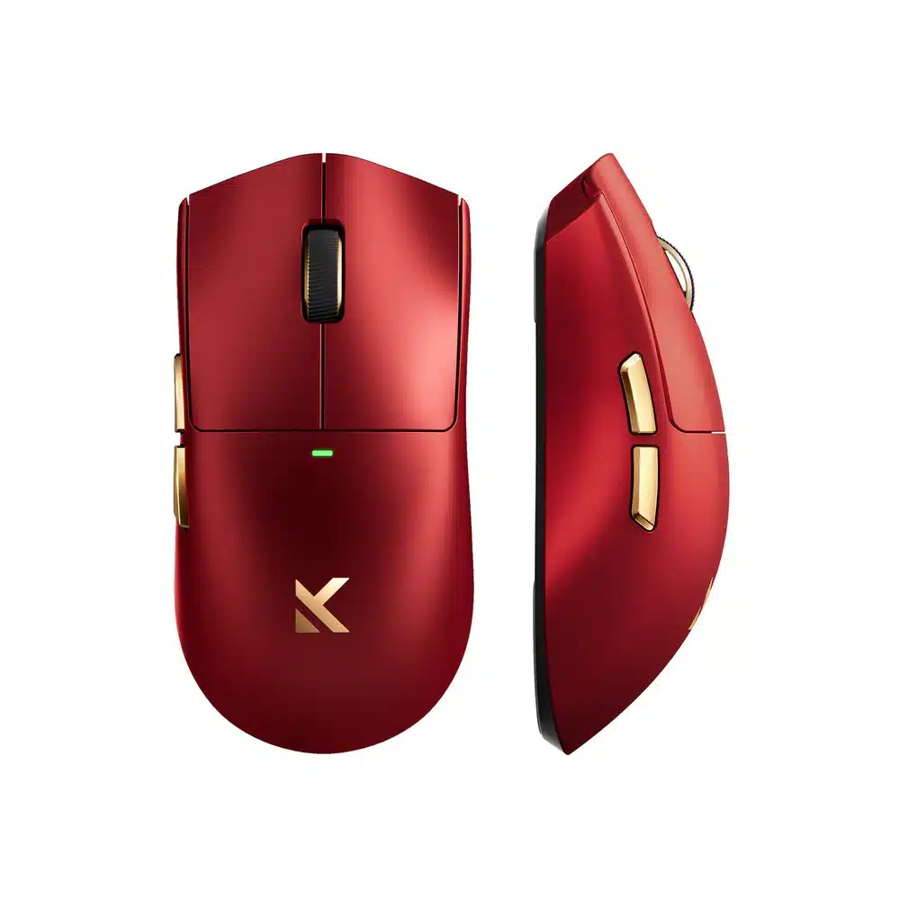 MCHOSE K7 Ultra belaidė žaidimų pelė (Iron Red) — nuotrauka 1