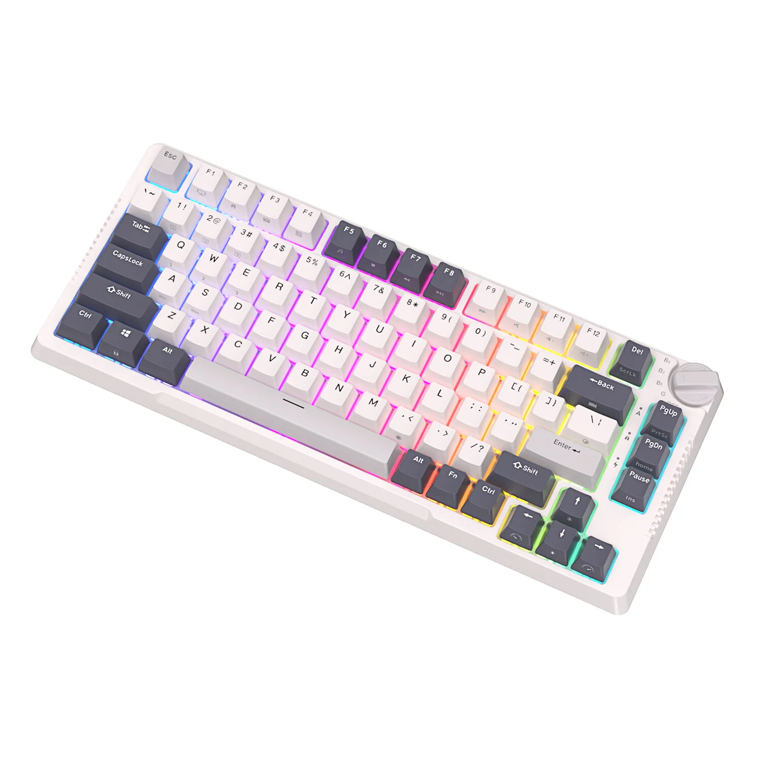 Royal Kludge RK H81 (White Night) mehāniskā tastatūra attēls 5