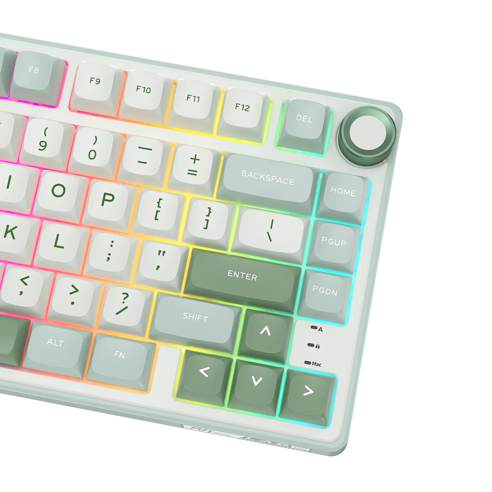 Royal Kludge R75 tastatūra (Sky Cyan) attēls 5