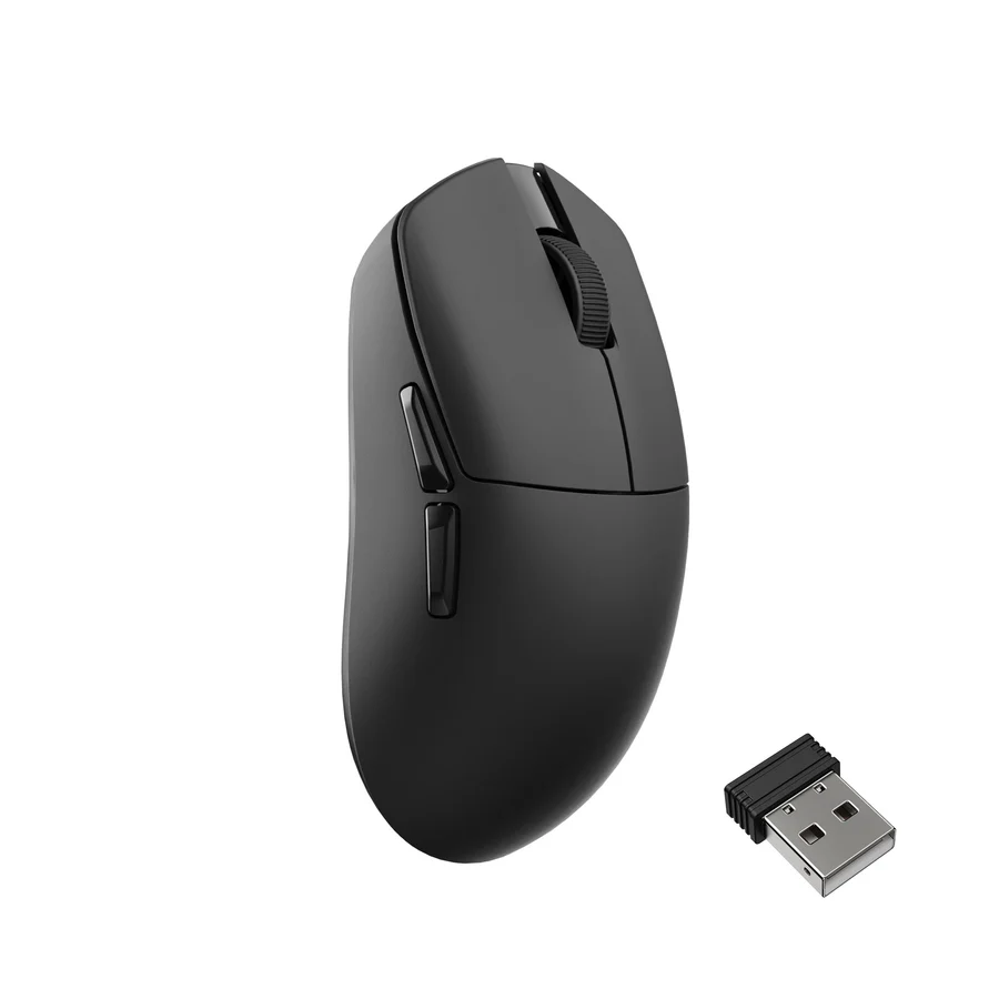 Keychron G1 8K bezvadu spēļu pele (melna) attēls 2