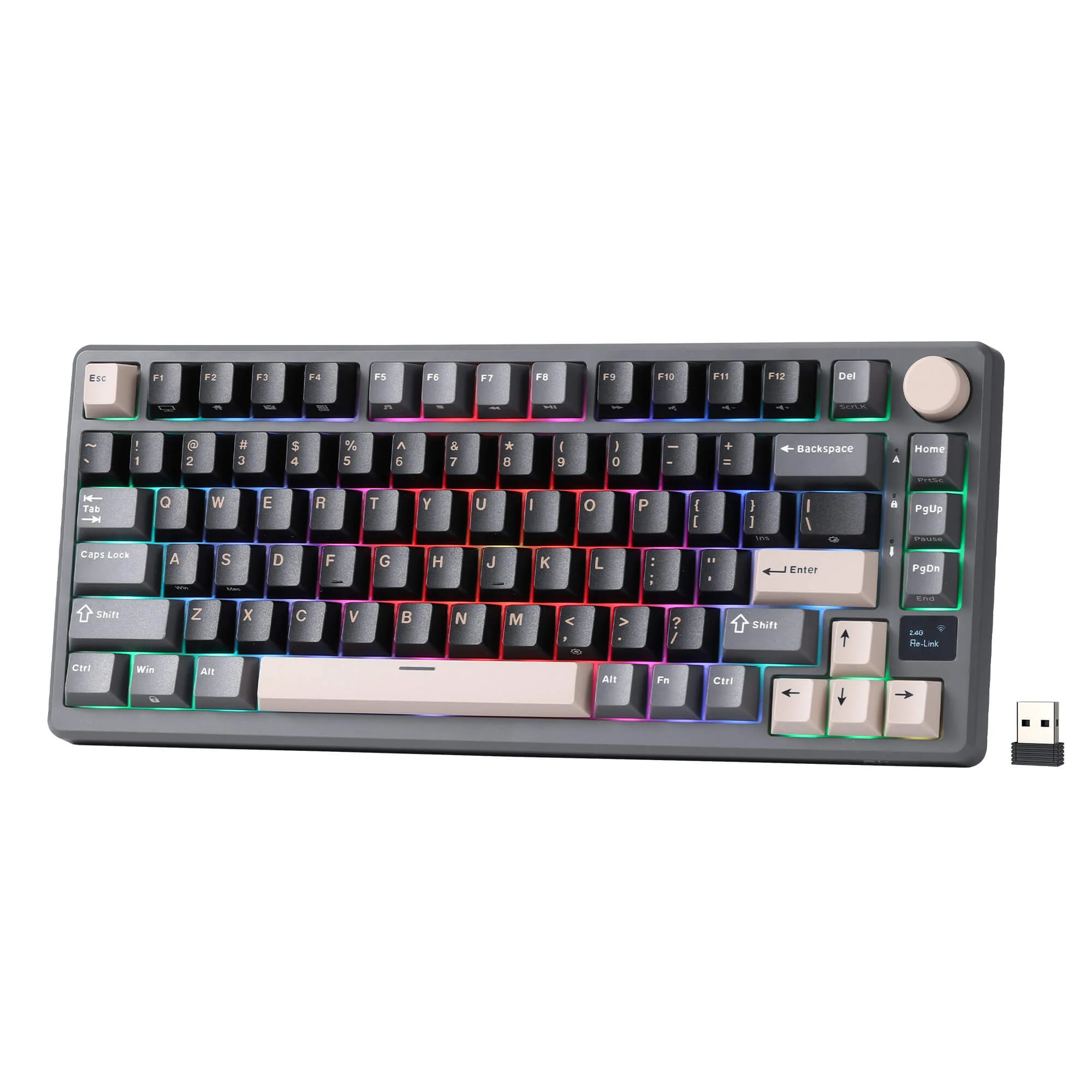 Royal Kludge RK M75 Phantom tastatūra attēls 2