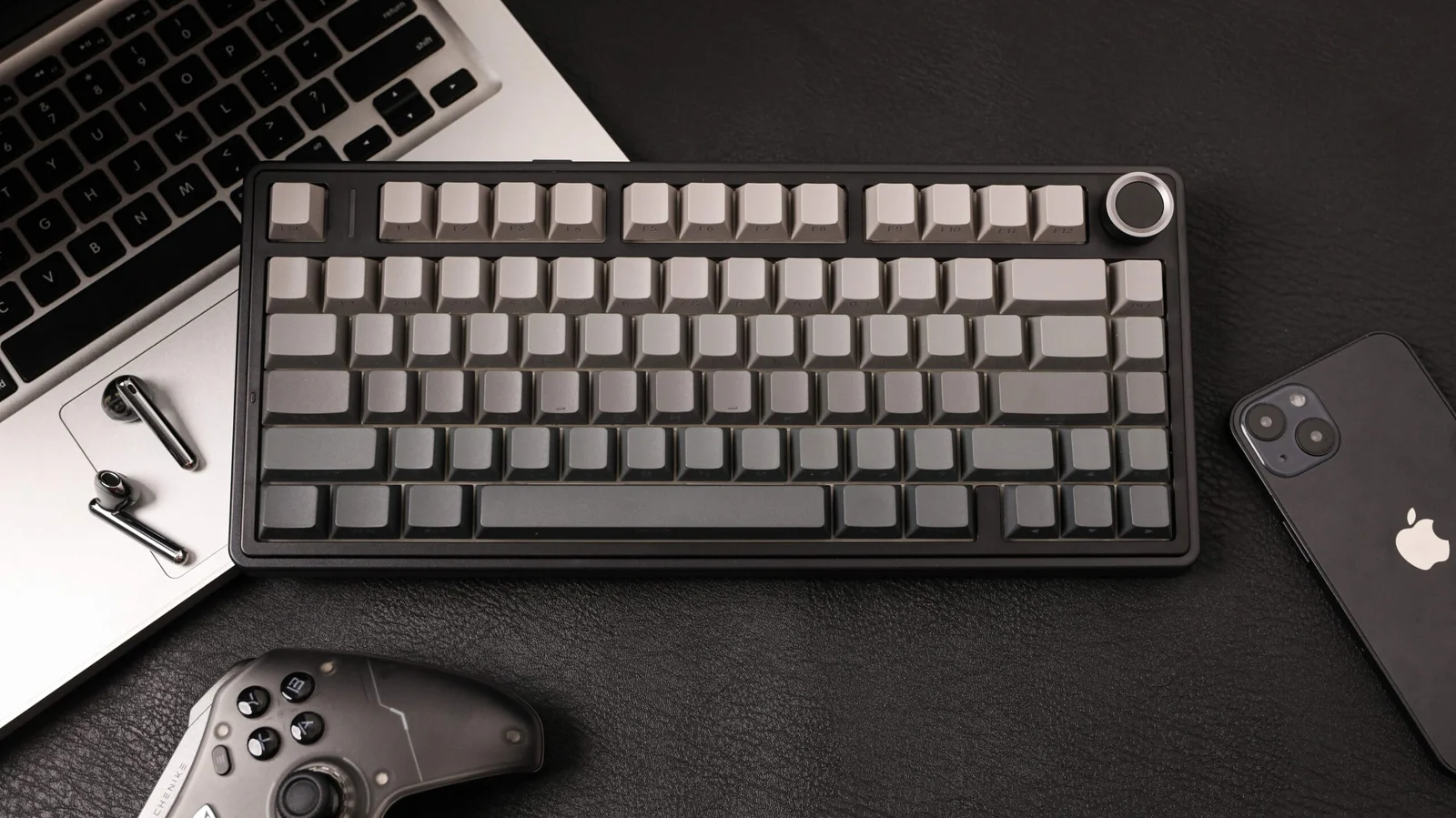 AULA F75 HE magnētisko slēdžu tastatūra (melna) attēls 4