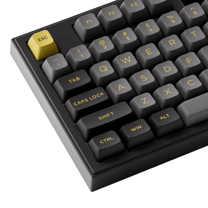 AKKO 5098B Plus Melna/Dzeltena mehāniskā tastatūra attēls 5