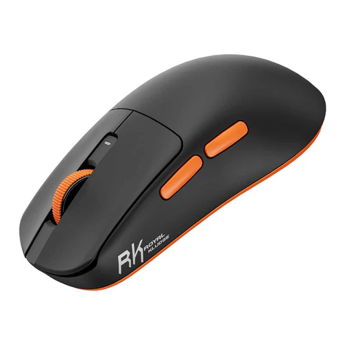 Royal Kludge M30 bezvadu spēļu pele (melna / oranža) attēls 2