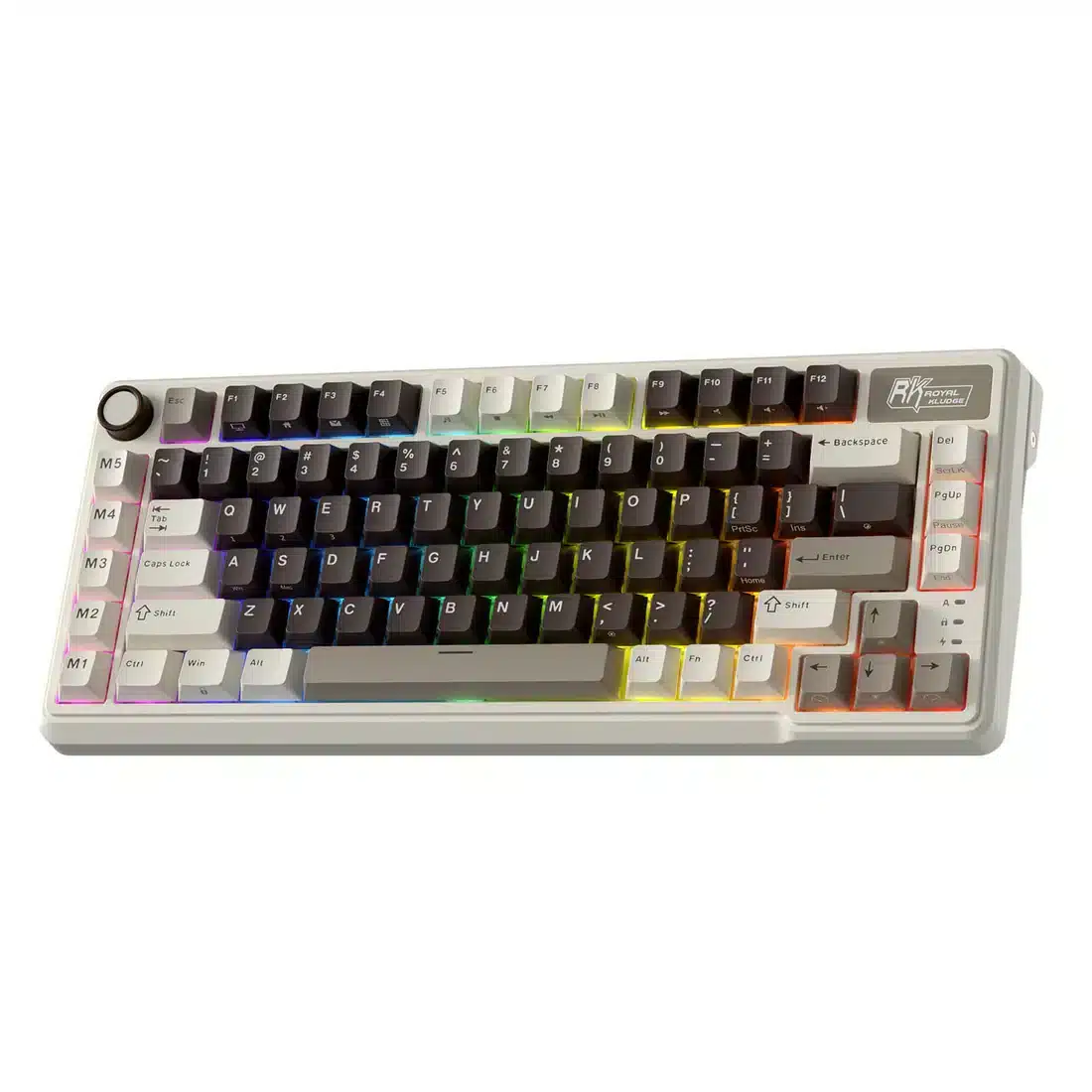 Royal Kludge L75 (Mocha Grey) tastatūra attēls 2