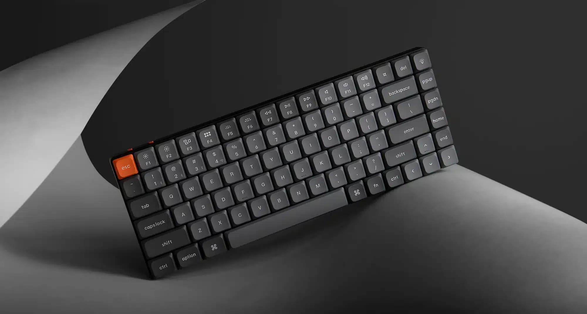 Keychron K3 Max madala profiiliga klaviatuur (must) foto 3
