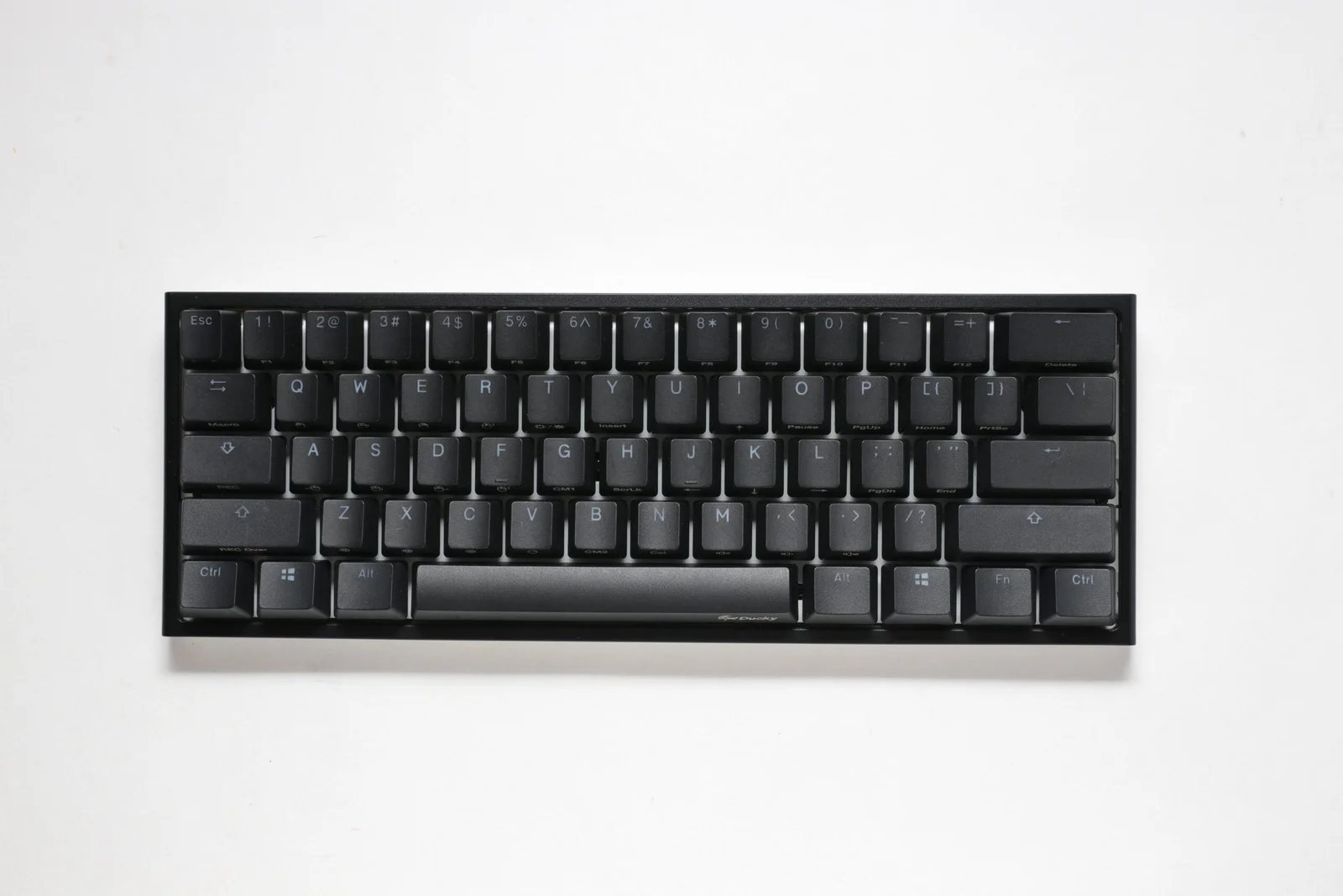 Ducky One 2 Pro RGB 60% tastatūra (melna) attēls 3