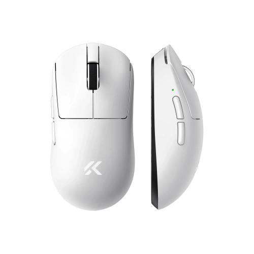 MCHOSE A7 V2 Ultra+ bezvadu spēļu pele (balta)