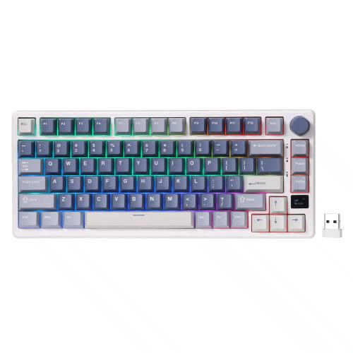 Klaviatūra Royal Kludge RK M75 (Ocean Blue)