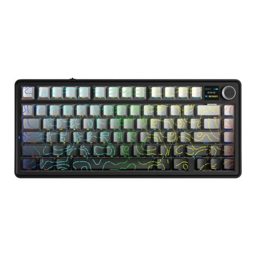 AULA F75 MAX klaviatuur (Gradient Black Contour)