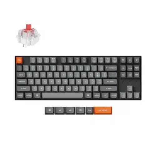 Keychron K8 Max klaviatuur, must
