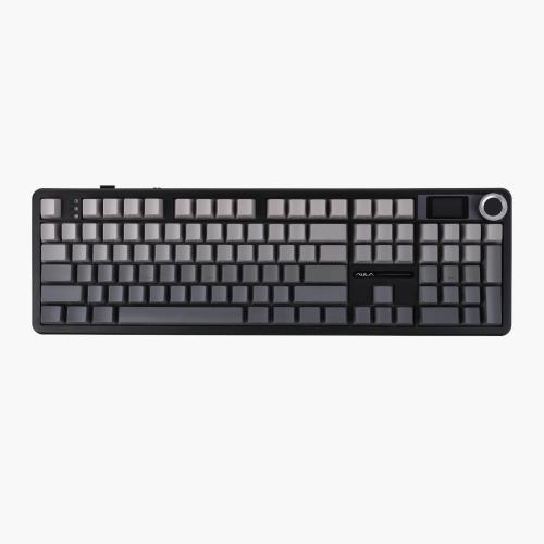 AULA F108 PRO klaviatuur (must)