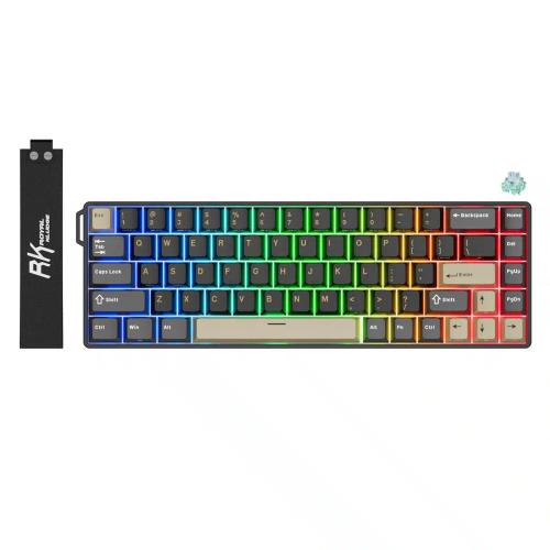 Royal Kludge RK68-HE Phantom Hall Effect tastatūra