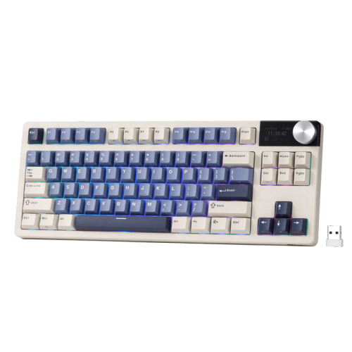 Royal Kludge S85 klaviatūra (Horizon Blue) — attēls