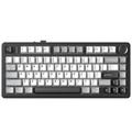 AULA F75 HE magnētisko slēdžu tastatūra (melna/balta)