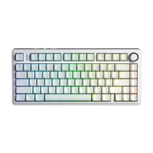 AULA F75 Pro klaviatuur (White Contour)