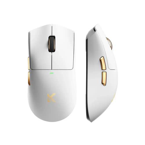 Bezvadu spēļu pele MCHOSE K7 Ultra (balta)