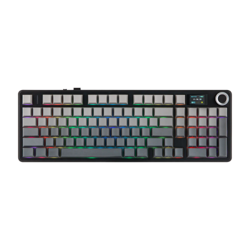 AULA F99 MAX klaviatuur (must)