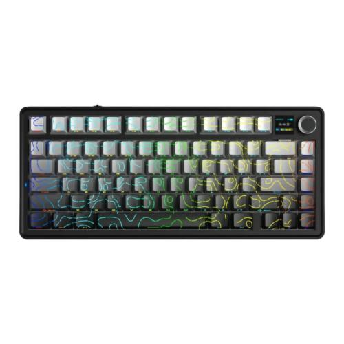 AULA F75 MAX klaviatuur (Gradient Black Contour) — foto