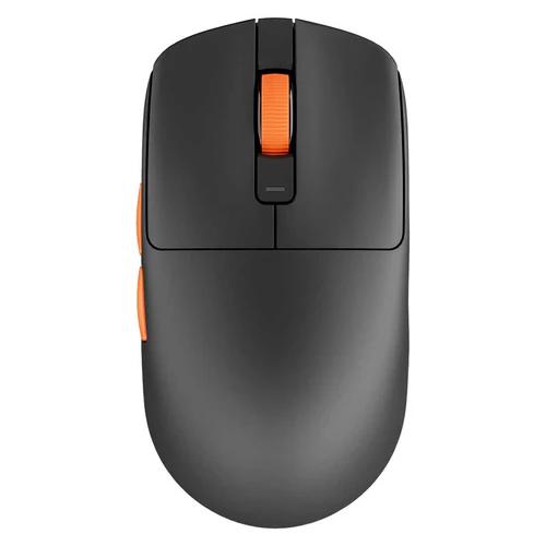 Royal Kludge M30 bezvadu spēļu pele (melna / oranža)