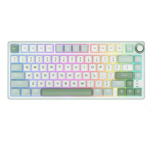 Royal Kludge R75 klaviatūra (Sky Cyan)