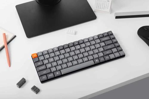 Keychron K3 Max madala profiiliga klaviatuur (must) — foto