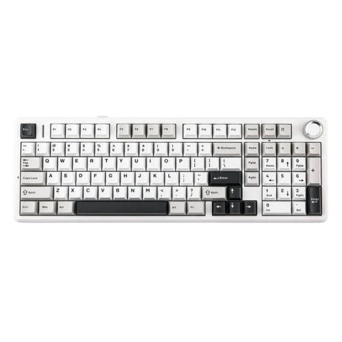 Aula F99 PRO Klaviatuur (Valge/Hall)