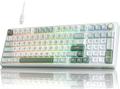 Royal Kludge R98 Pro mehāniskā tastatūra (Sky Cyan)