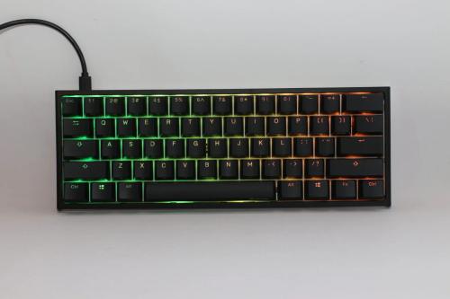 Ducky One 2 Pro RGB 60% klaviatuur (must)